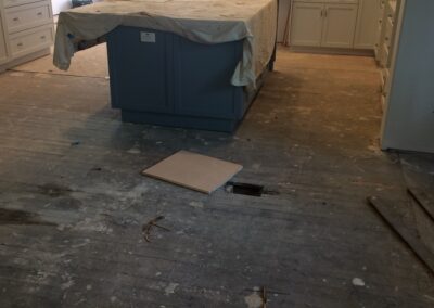 Fab 40's in Sacramento remodel ready for floors.