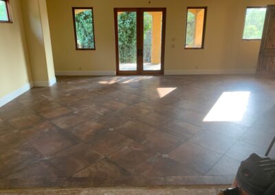 Italian ceramic tile perfect for this room in Granite Bay!