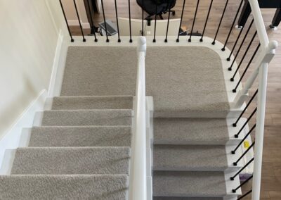 Custom runner on stairs in Folsom.